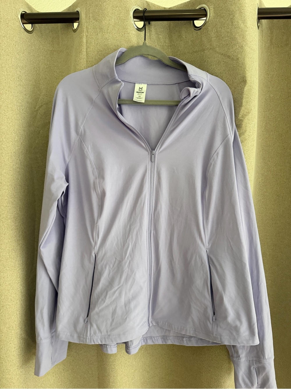 Light Lavender Full-Zip Women's Performance Jacket